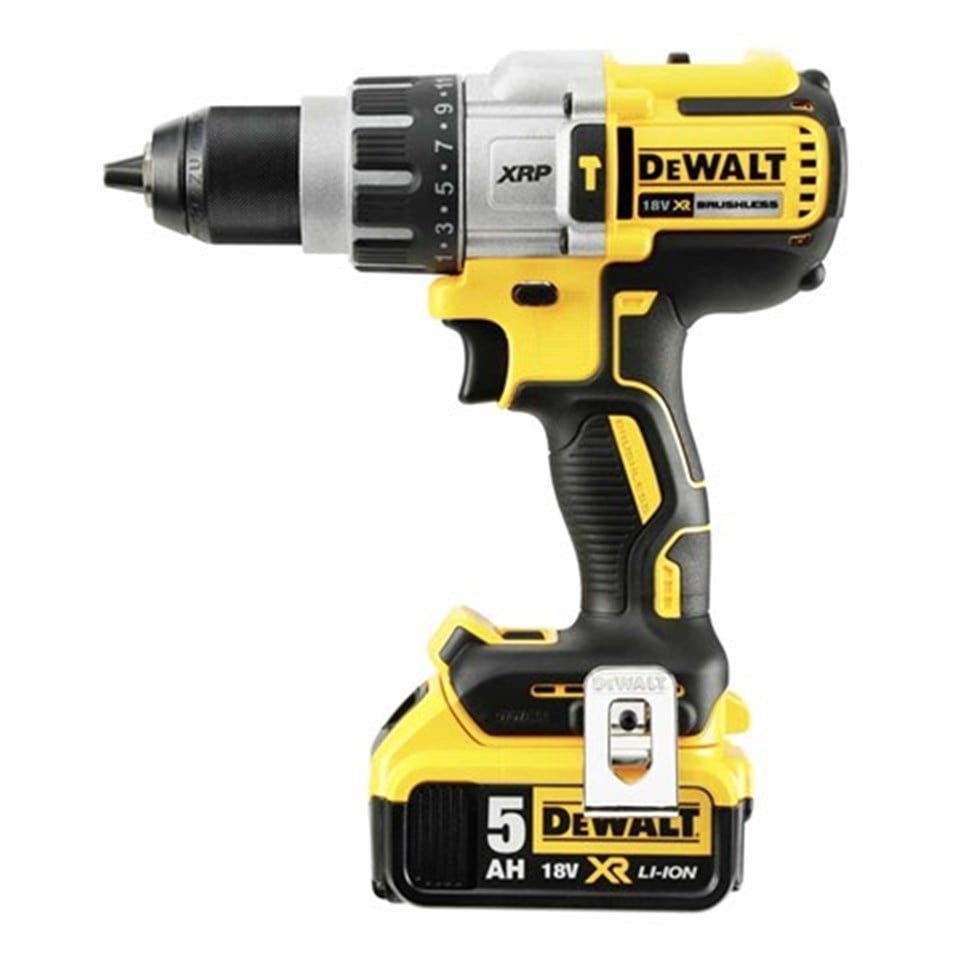 DEWALT ÇİFT AKÜLÜ DCD996P2-QW ŞARJLI DARBELİ MATKAP 18V 5AH